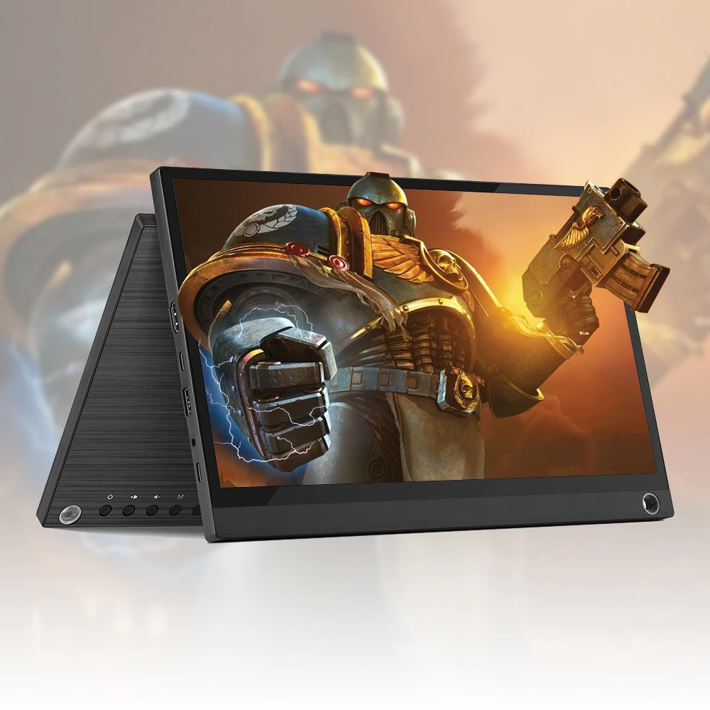  Arealer Touch Screen Portable Monitor 12.5'' LED Monitor HD 1080P Expansion Screen Portable Monitor