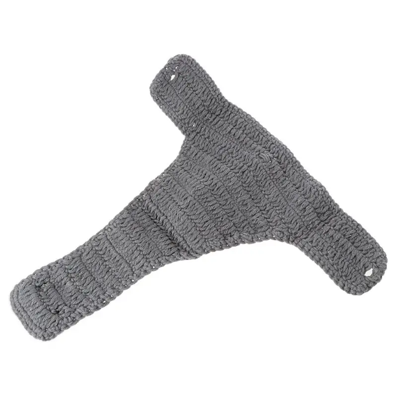 Вязанная крючком шапка для новорожденных с изображением слона; костюм для фотосъемки; D08C