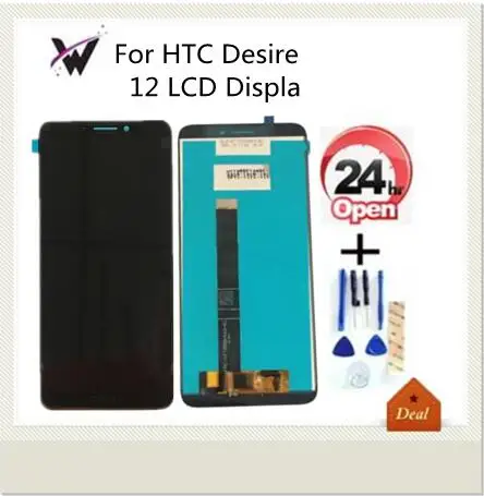 Оригинальный Для HTC Desire 12 ЖК-дисплей + сенсорный экран дигитайзер сборка черный