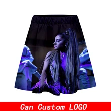 Ариана Гранде 3d печать музыка Поющая юбка Harajuku Повседневный стиль Harajuku поп юбки Новые Сексуальные женские повседневные Горячая Распродажа юбки
