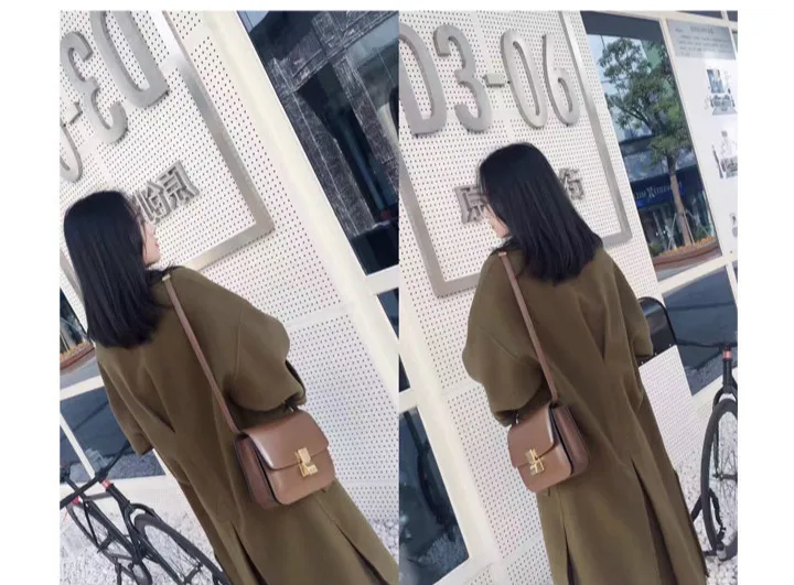 saco com bloqueio casual ombro crossbody sacos