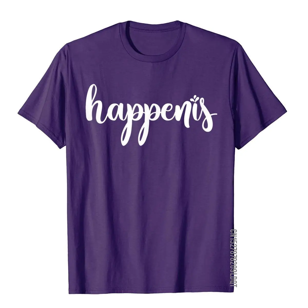 Happiness Happenis T-Shirt__B14222purple