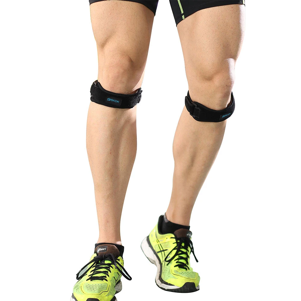 

Adjustable Patella Knee Support Band Strap Outdoor Gym Fitness Sports Protector Running Football Cycling Kneepads 1 PCS