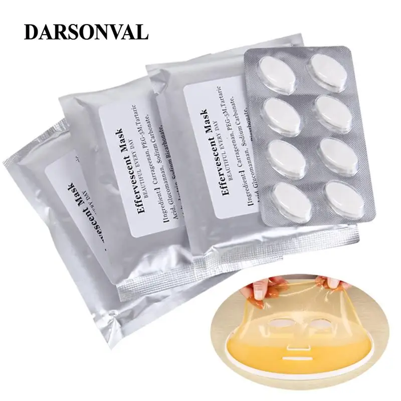 

DIY Automatic Face Mask Machine Use Effervescent Collagen Tablets Fruit Vegetable Masks Face Mask Maker Moisturizing Whitening