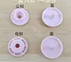 Plastic Snap Buttons Fasteners T3 For Clothes Garment Accessories Resin Snaps Press Buckles 100 sets 5