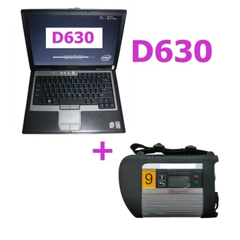 

A+++ Quality Full Chip V2019.12 software HDD MB STAR C4 MB SD Connect Compact 4 Diagnostic Tool with WIFI Function + D630 Laptop