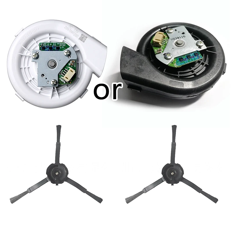 Вентилятор двигателя боковая щетка комплект для Xiaomi 2nd Gen Roborock S50 S51 S55 пылесос высокое качество очистка окон