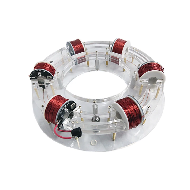 DC12V 8W ring accelerator cyclotron high-tech toy physical model diy kit kids gift toys | Инструменты