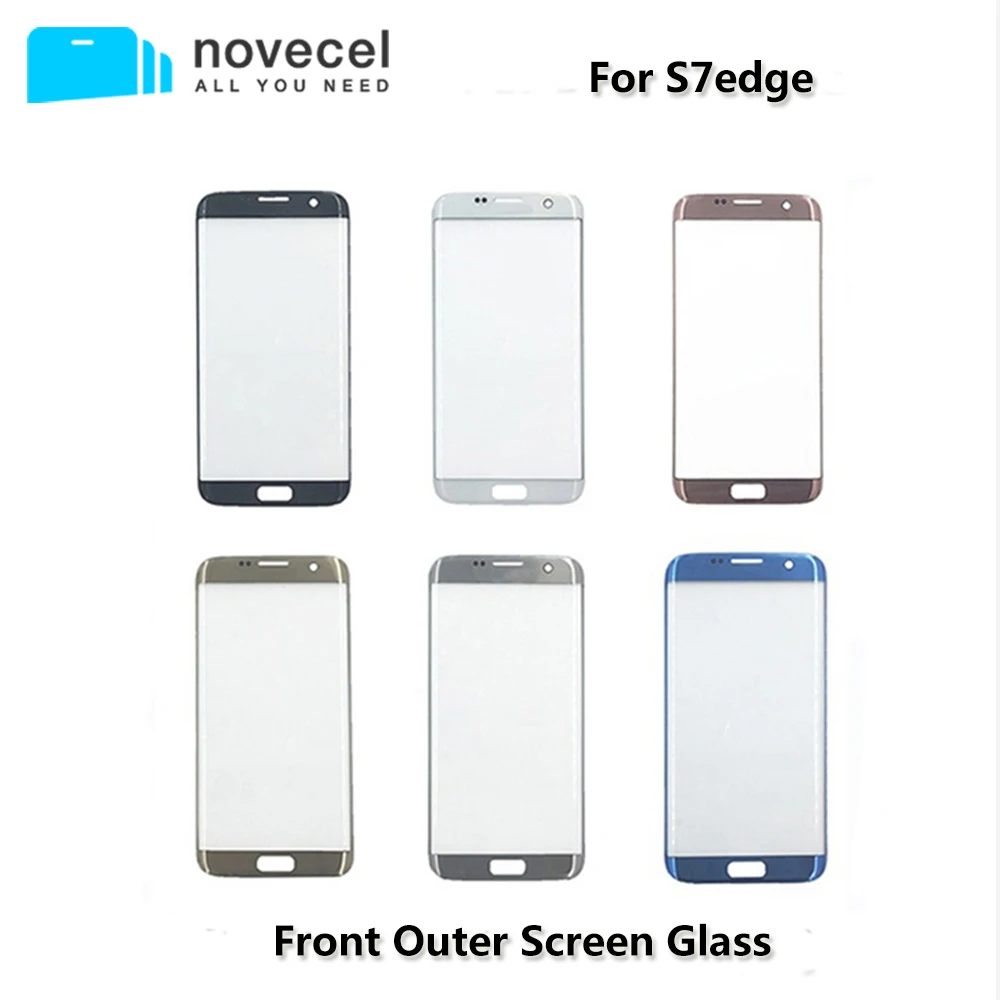 Novecel A + качественный G935 фронтальный Внешний стеклянный объектив для S7 Edge G935F 4 7