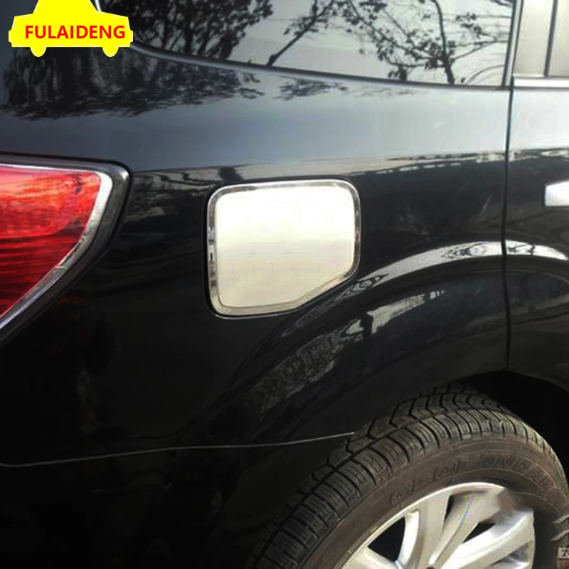 1 шт. для Subaru Forester 2009-2012 Нержавеющая сталь масляный колпачок крышка топливного бака наклейки украшение с блестками Стайлинг автомобиля