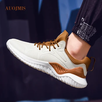 

AUOJMIS 2019 new shoes summer breathable running shoes Alpha small coconut shoes men's running shoes cushioning running shoes