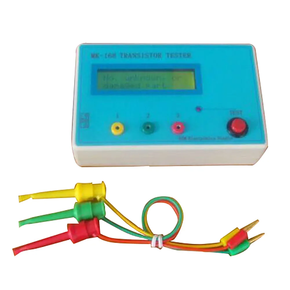 

MK-168 Voltage Triode ESR MOS Capacitance Home NPN Meter Inductance Tool Resistance Measuring PNP Transistor Tester