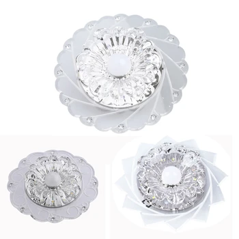 

Modern Crystal LED Saving Bright Ceiling Light Lamp Fixture Chandelier 2 Multicolor