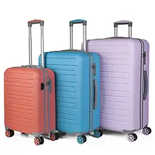 Skpat Monaco набор из 3 чемоданов для путешествий с портом USB 4 двойных Колеса Легкий ABS 175000