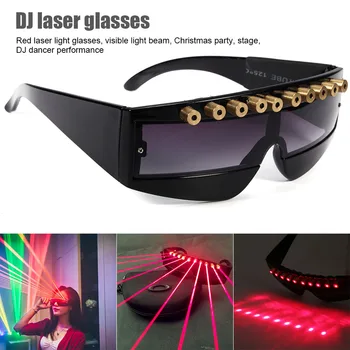 

Lighting Glasses Visible Beam Christmas Party Supplies Light Up Costumes Club Accessories PAK55