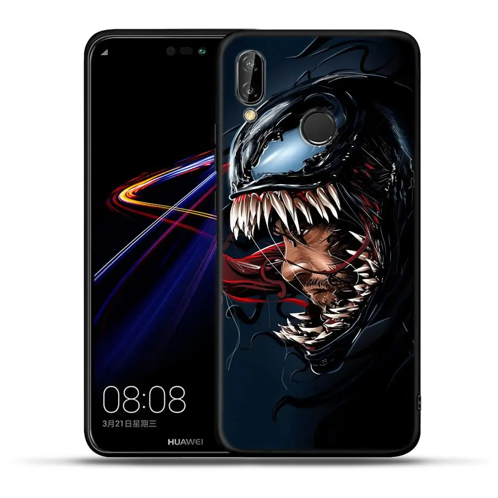 Чехол Venom Joker для huawei P Smart P30 P20 Lite mate 20 Pro Y5 Y6 Y7 Y9 Prime P Smart Plus Мягкий силиконовый чехол из ТПУ