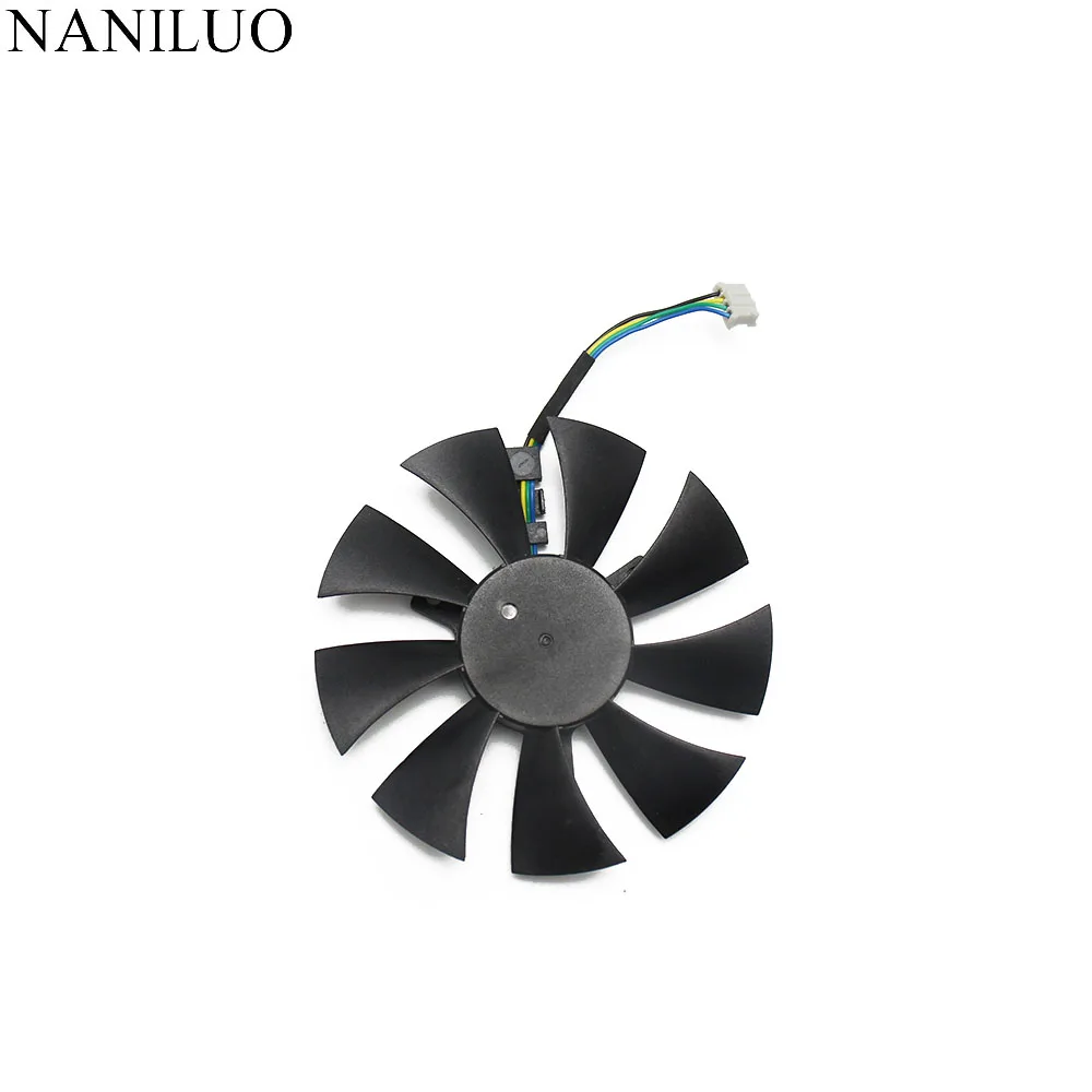

85MM GA91A2H 4PIN RX 550 GPU VGA Alternative Cooler For Radeon SAPPHIRE RX550 2G PULSE Video Graphics Card Cooling