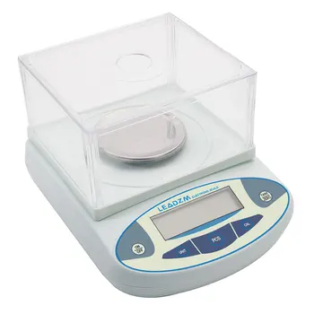 

LEADZM B3003T 300g / 0.001g Portable Electronic Balance Laboratory Scale White JA55