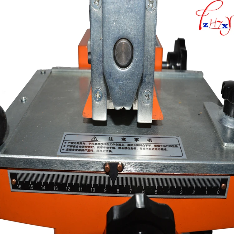 YK-A01 Semi-Automatic Manual Marking Machine Aluminum Labeling Coding Machine Eq