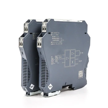 

1 in 2 out Din-rail 4-20ma analog signal converter current voltage signal isolator electromagnetic isolation technology