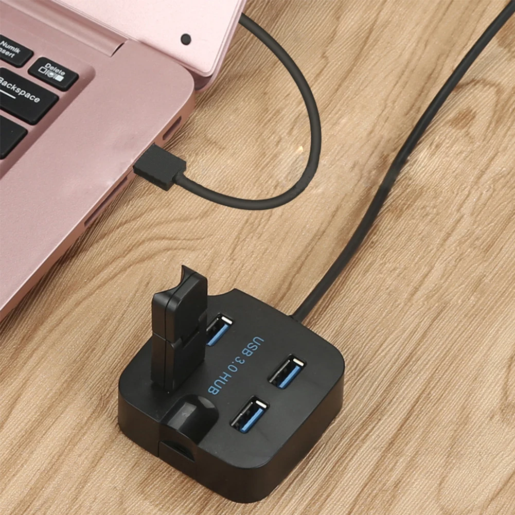 VIPATEY маленький USB2.0/USB 3,0 4 вспомогательное устройство для USB 3,0 с кронштейном для мобильного телефона, подходит для Windows 98SE/ME/2000/XP/WIN7, OS