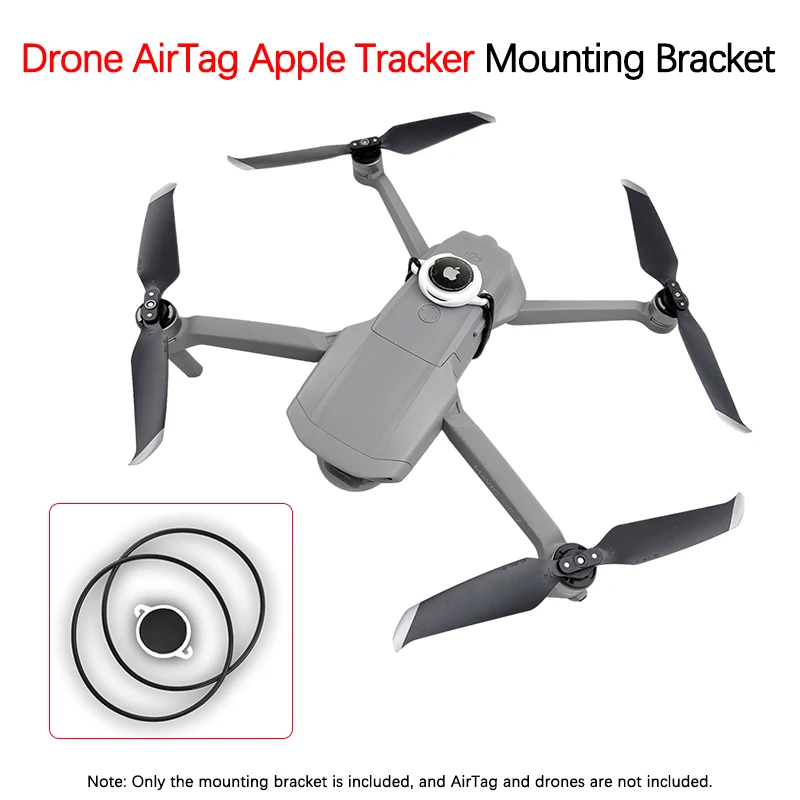 

For DJI MAVIC AIR 2S PRO FIMI HUBSAN Drone AirTag Apple Tracker Mounting Bracket Flying Anti-lost Device Holder Accessories