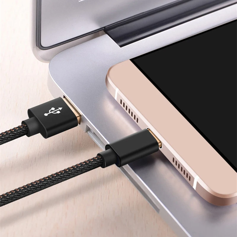 1 м/2 м подходит для IOS usb кабель для мобильного телефона джинсовый USB кабель для передачи данных type-c Android кабели для быстрой зарядки зарядное устройство для мобильного телефона