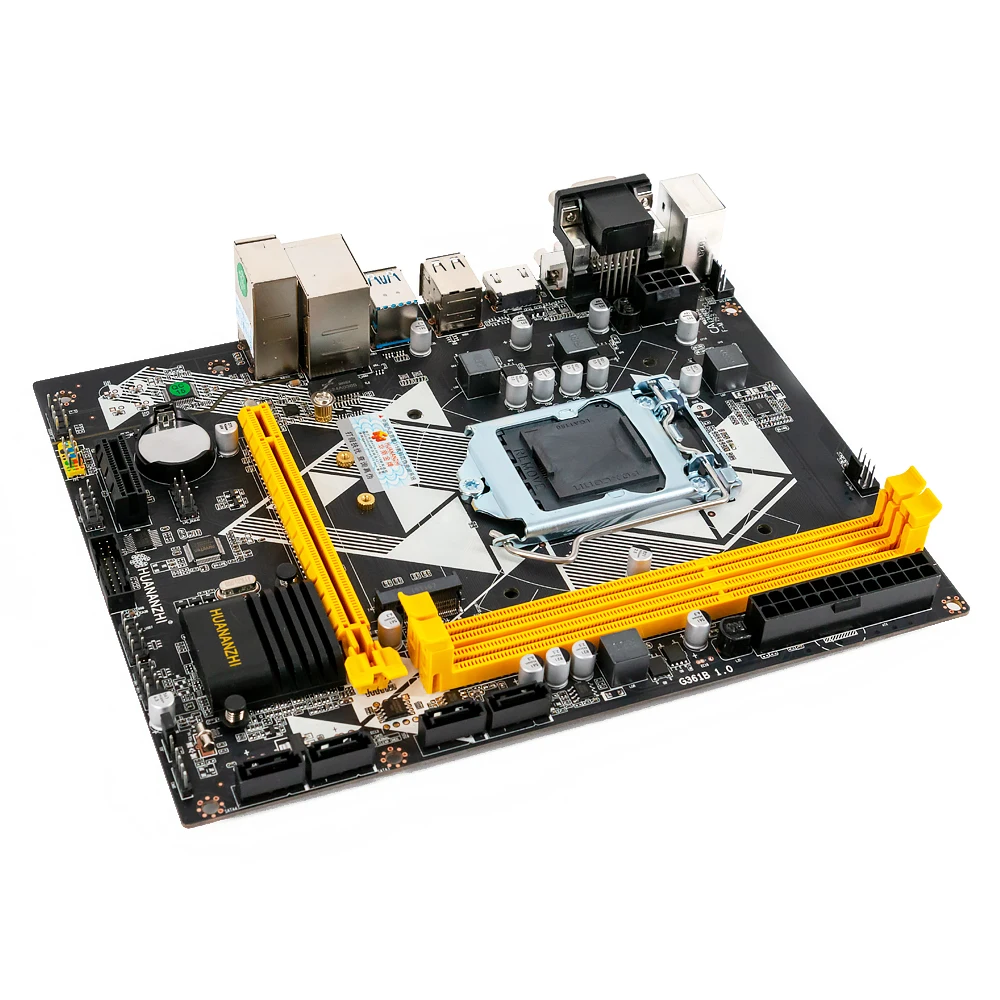 Huanan Zhi B85 M-ATX материнская плата B85 для Intel LGA 1150 i3 i5 i7 E3 DDR3 1333/1600 МГц 16 Гб SATA3.0 USB3.0 VGA, HDMI, DVI HDMI