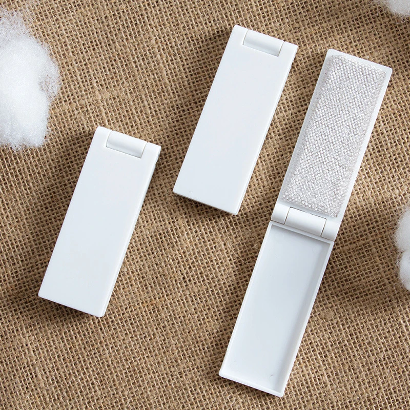 Folding Portable Clothing Sticky Hair Electrostatic Hair Removal Dusting Brush Hair Removal Clothes to Brush Hair Removal Brush
