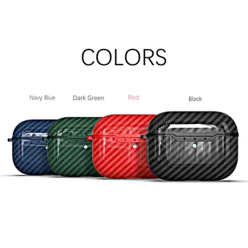 

Case for Air Pod Earphone Bumper Protector TPU carbon fiber Accessories Cover for Air Pods Airpods Pro Cases
