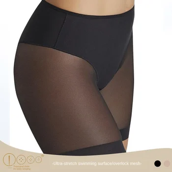 

Body shaping autumn and winter new high-elastic seamless underwear mesh stitching corset belly waist waist boxer lingerie