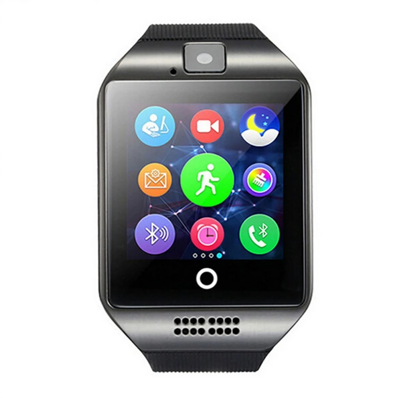 Wearable Devises future Watch Stride meter Touch Screen Camera Bluetooth Fitness Bracelet Compatible TF Card Android Running