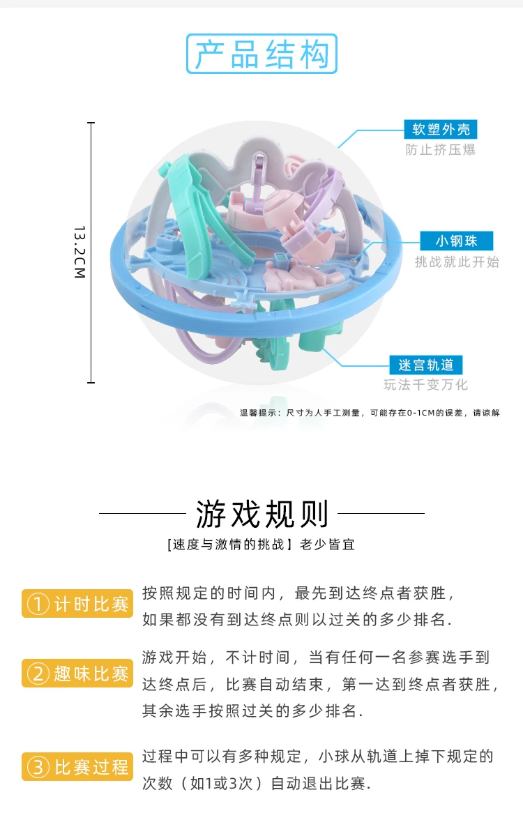 Yuxin Magic 3D космическая Миссия лабиринт Глобус головоломка интеллект шар 156 препятствия образовательная Интерактивная головоломка для детей