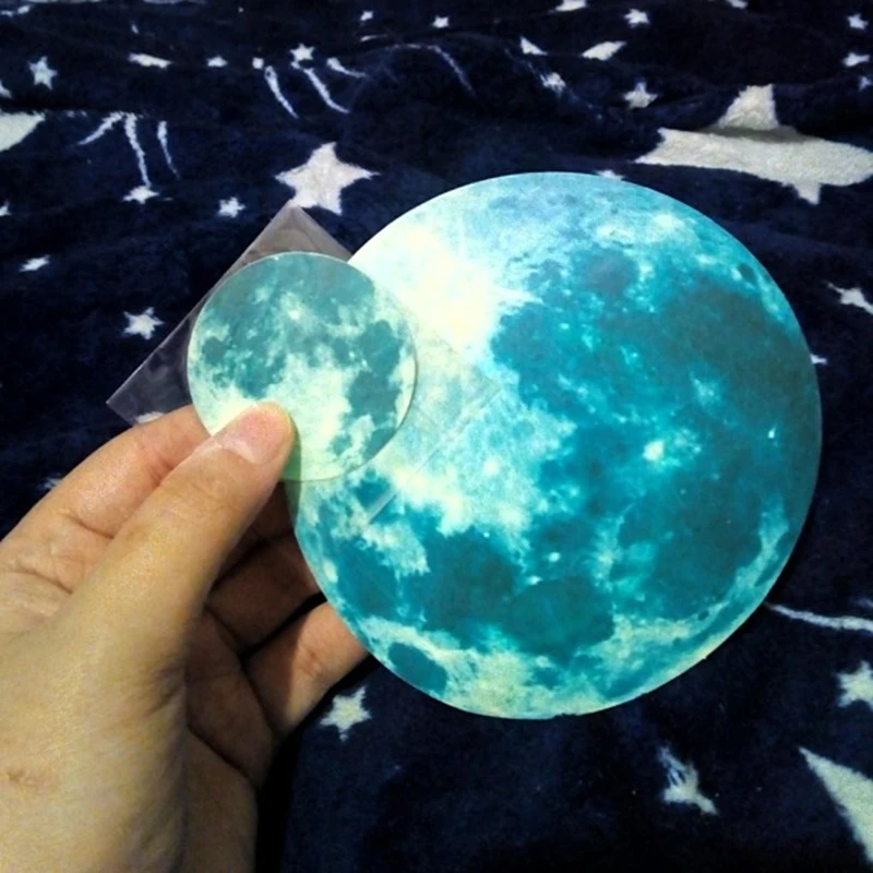 8-12-20-30cm-Energy-Storage-Fluorescent-Glow-In-the-dark-DIY-3D-Moon-Earth-Wall(3)