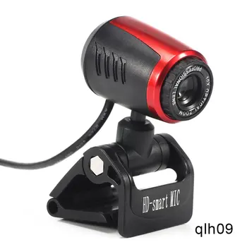 

1 Pcs Desktop Computer Camera With Microphone Free Drive Usb Qlh09 Hd Microphone Auto Focus Auto White Balance