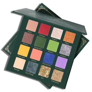 

16 Colors EyeShadow Palette Eye Shadow Perfect Color Makeup Powder Powder Blender Eye Shadow Tray Set Gorgeous Mirror Cosmetics