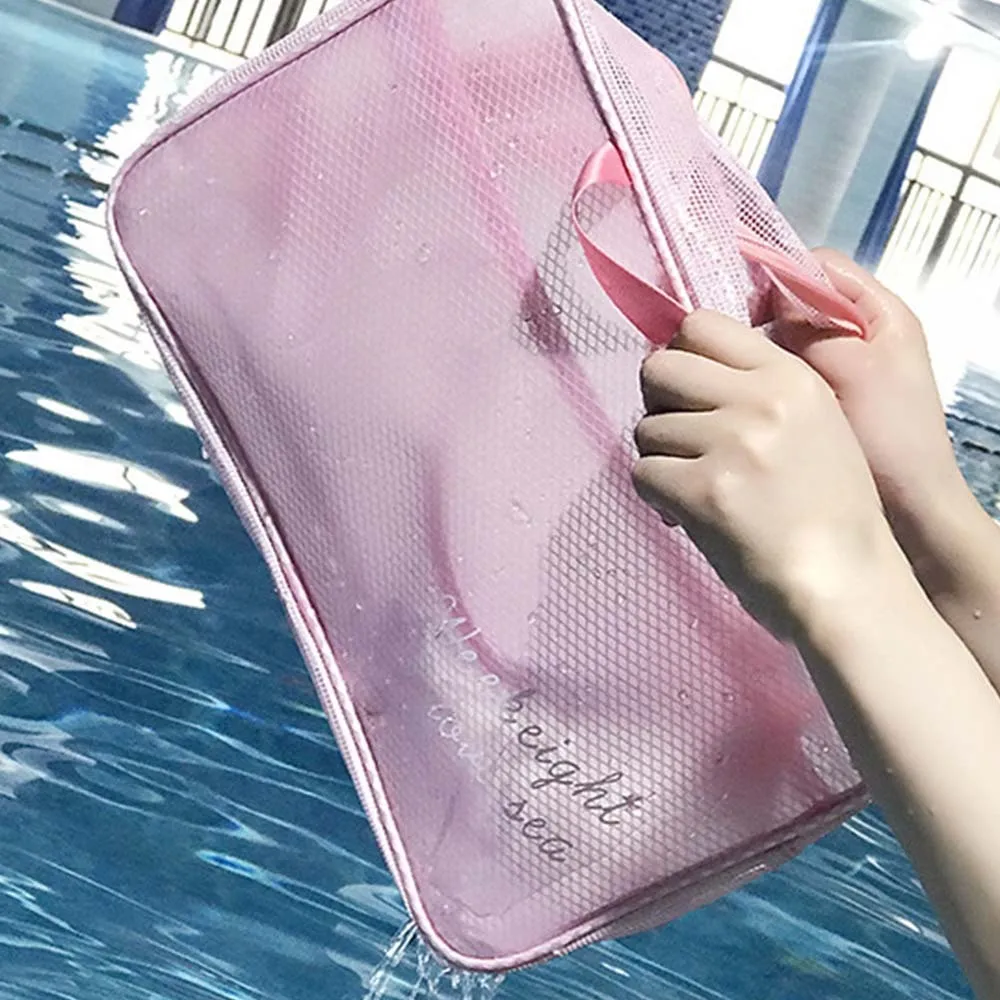 Travel Clothes Storage Bag Waterproof Wash Bag Beach Swimming Handbag Organizer;Wash Bag Swimming Handbag Organizer