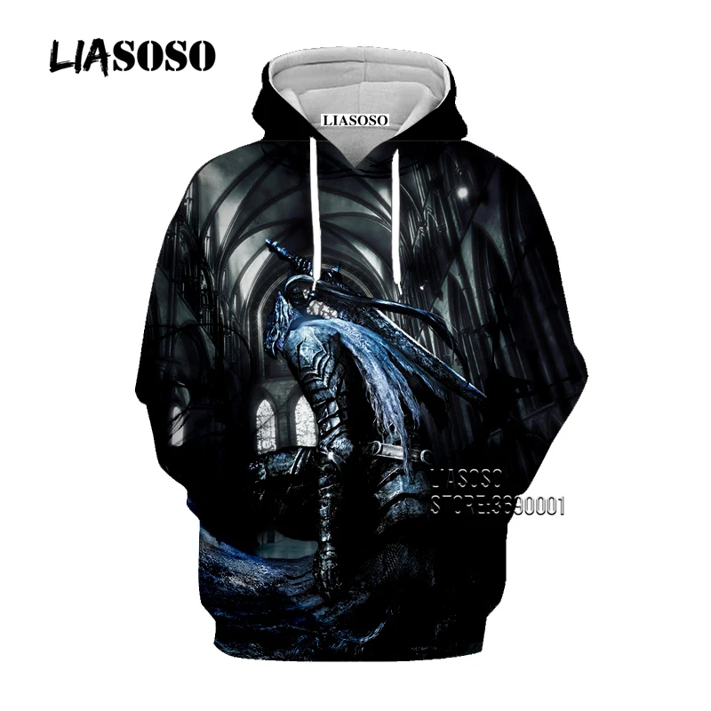 LIASOSO Manga Berserk Guts Warrior меч луна летучая мышь 3D принт для женщин и мужчин Толстовка Толстовки, пуловеры, повседневный стиль унисекс Молодежный топ