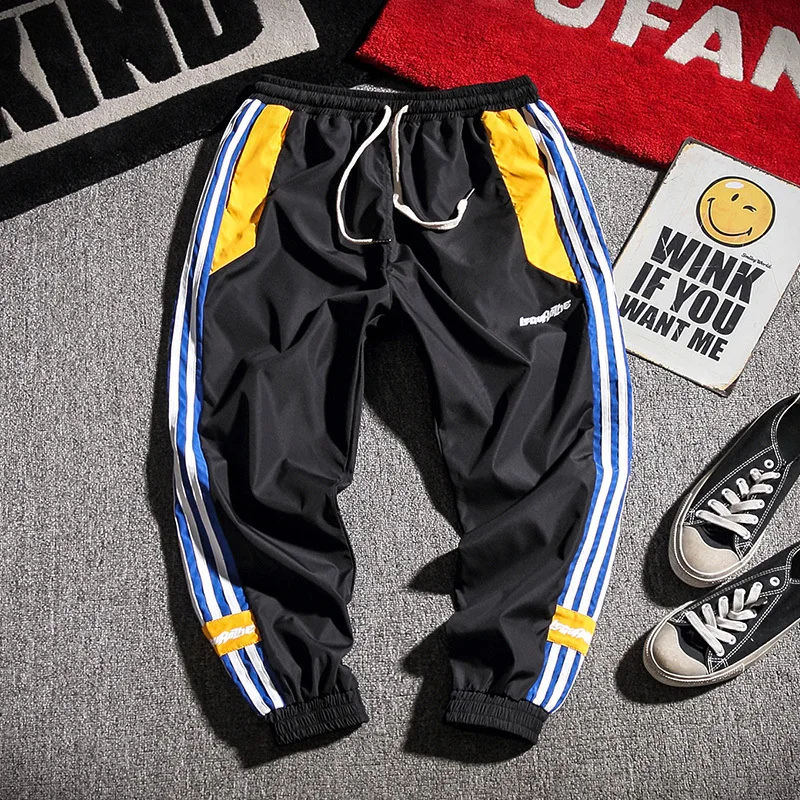 

2020 Spring Main Push Kirin Wind Pose Thin Printed Contrast Color Capri Pants M-5x Hk125