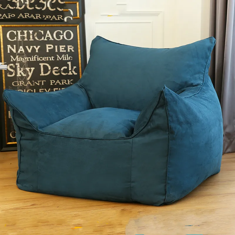 C1 Lazy Bean Bag чехол для стула без наполнителя пуховый диван детский Кемпинг вечерние пуф кровать игровой пуф Кама спальня татами пол сиденье - Цвет: C1