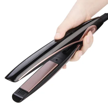 

Hair Straightener Flat Iron with Ceramic Titanium Plates Upgraded Professional Salon Tool Adjustable Temperature Fast Heating Up