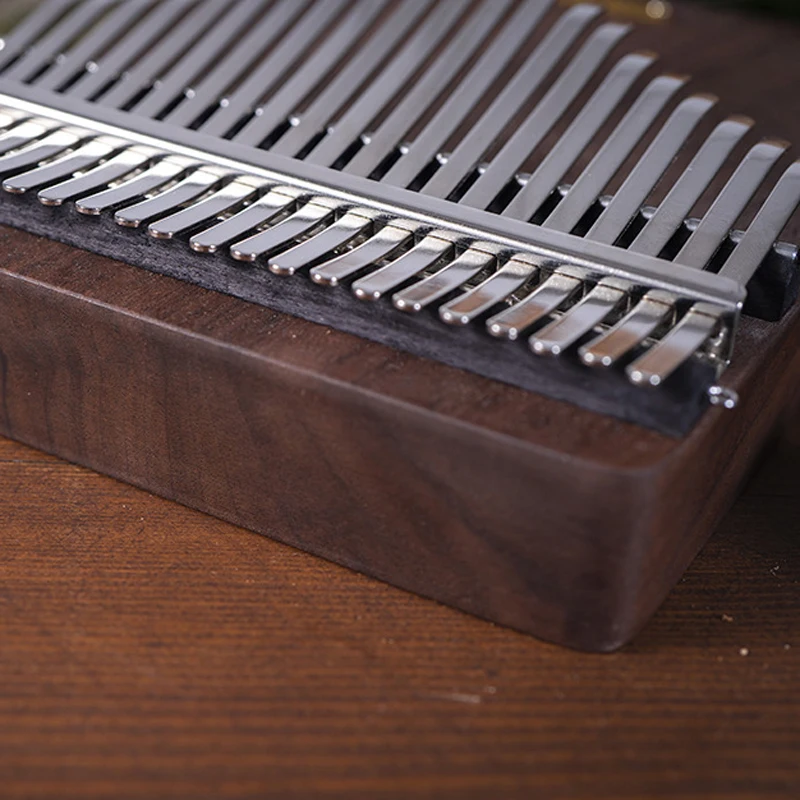 LingTing Electric Kalimba, 17 Keys Thumb Piano With Pickup, Africa Mbira  Instrument