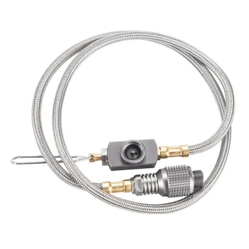 

Camping Gas Stove Camping Stove Propane Refill Adapter Cylinder tank Coupler Bottle Adapter Save