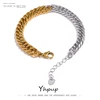 Изображение товара https://ae01.alicdn.com/kf/H025f595f73174141a25847fb218cf450c/Yhpup-Stainless-Steel-Chain-Bangle-Bracelet-Trendy-18-K-PVD-Plated-Metal-Texture-Bracelet-Waterproof-Jewelry.jpg