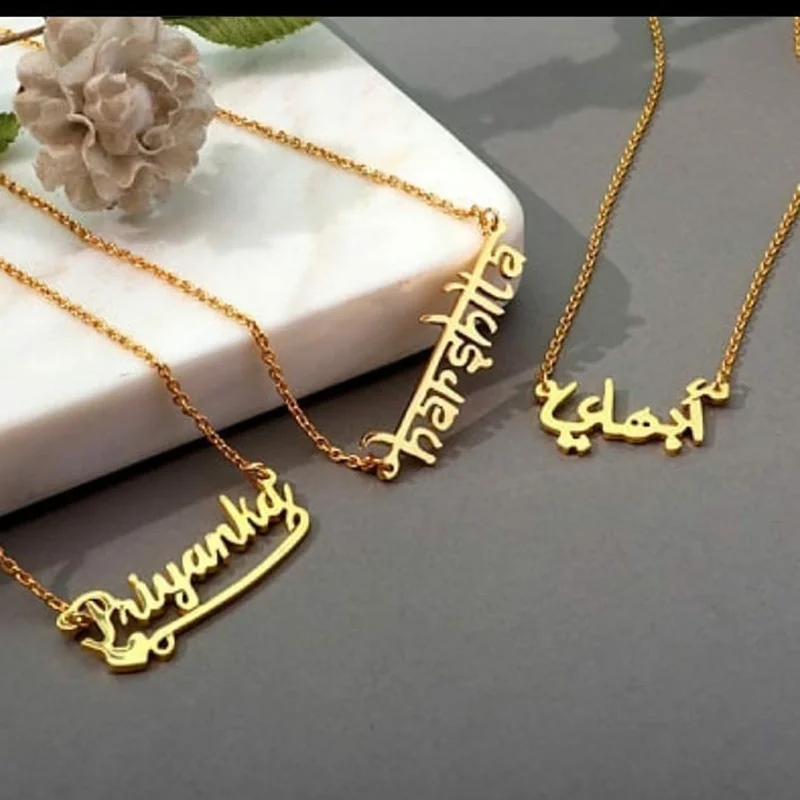 Personalized Necklace Customized Name 