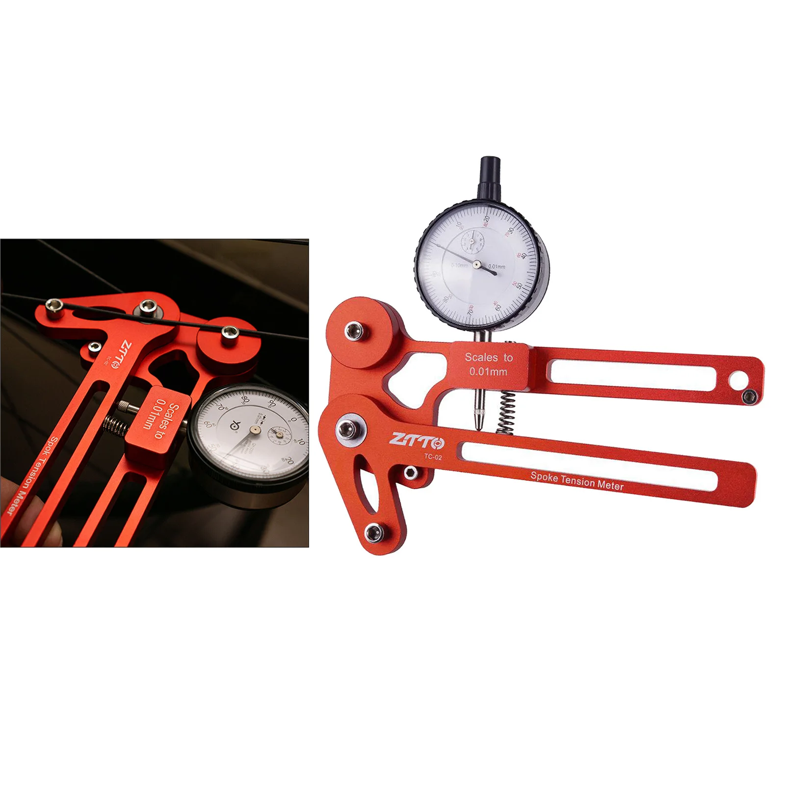 Accurate Bike Spoke Tension Meter Deluxe Spokes Gauge Builder Tensiometer Accurate Bike Spoke Tension Meter Deluxe Spokes Gauge Builder Tensiometer