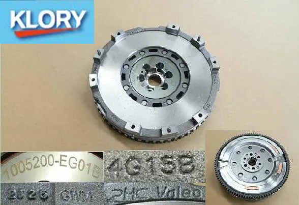 1005200 EG01B маховик с двойной массой для двигателя great wall haval H6 4G15bB|flywheel| |