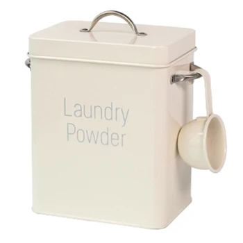 

Beautiful Powder Laundry Powder Boxes Storage with Scoop