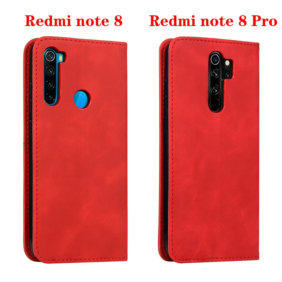 Кожаный флип-чехол на магните для Xiaomi Redmi Note 8 Pro роскошный держатель для карт кошелек чехол для телефона для Xiomi Xiami Redmi Note 8 Coque