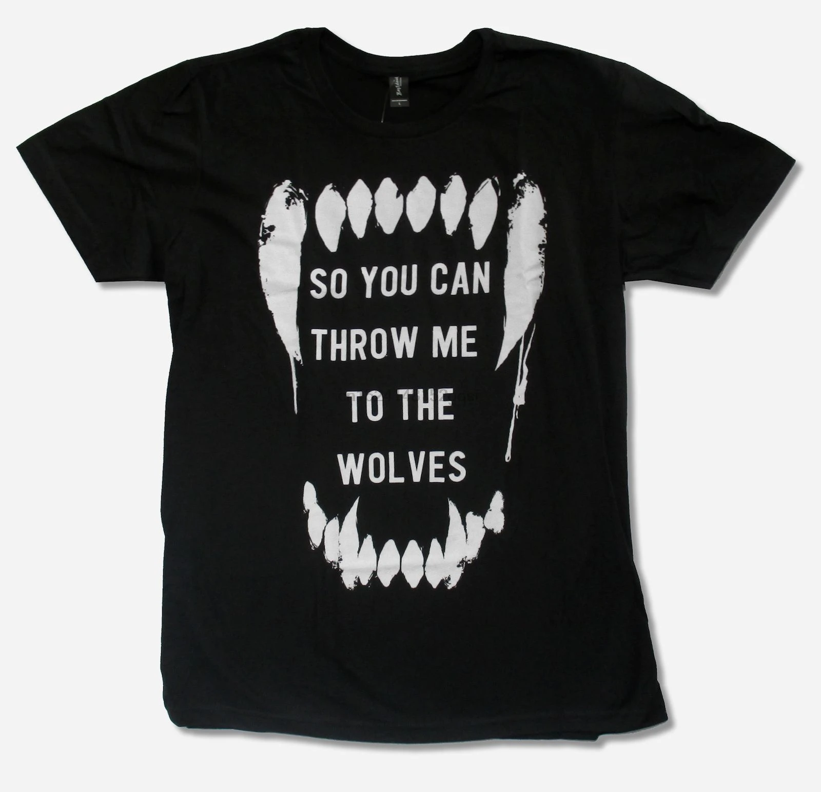 BRING ME THE HORIZON WOLVES черная футболка новая официальная взрослая лента 100% хлопок